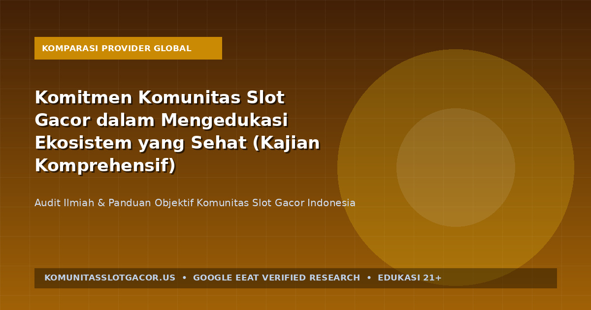 Gambar Komunitas Slot Gacor