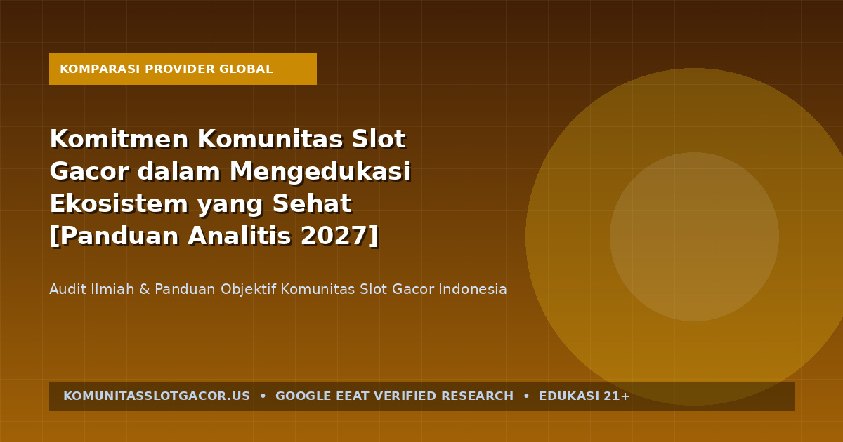 Gambar Komunitas Slot Gacor