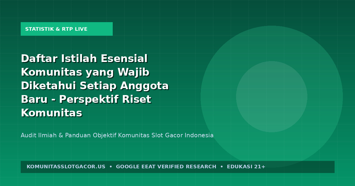 Gambar Komunitas Slot Gacor