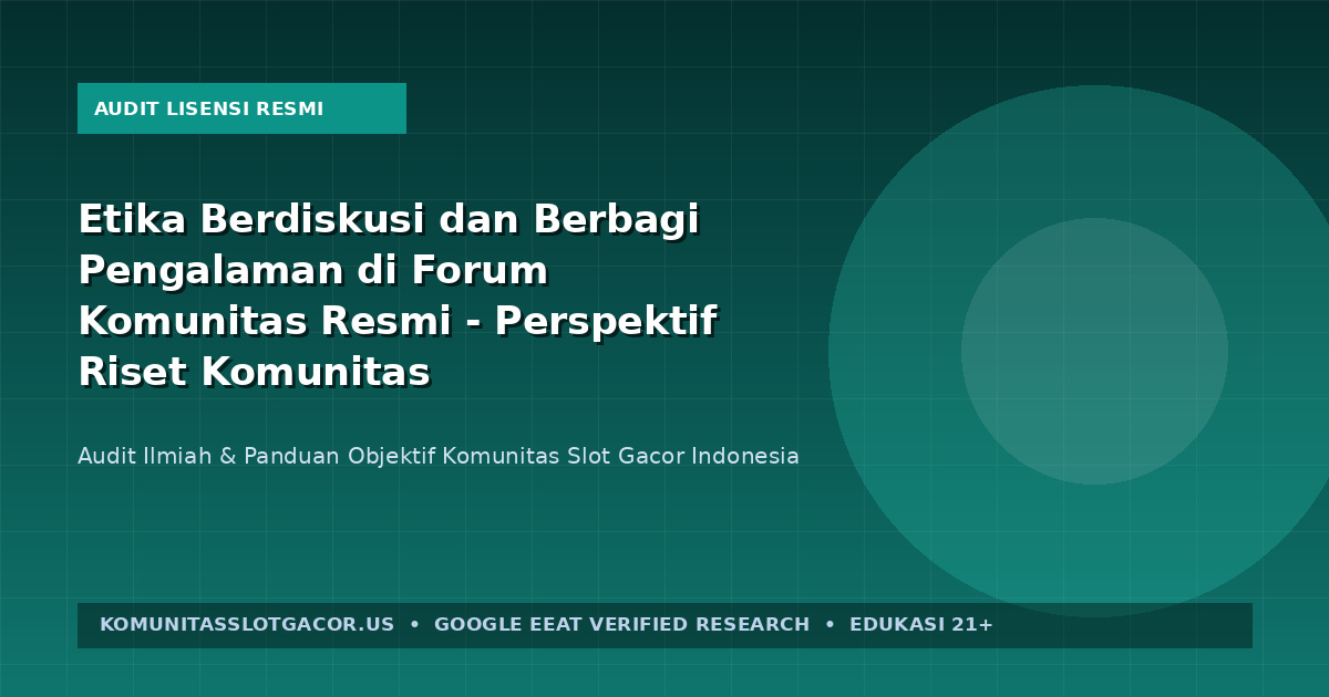 Gambar Komunitas Slot Gacor