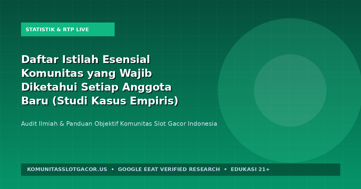 Gambar Komunitas Slot Gacor