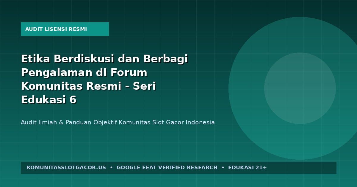 Gambar Komunitas Slot Gacor