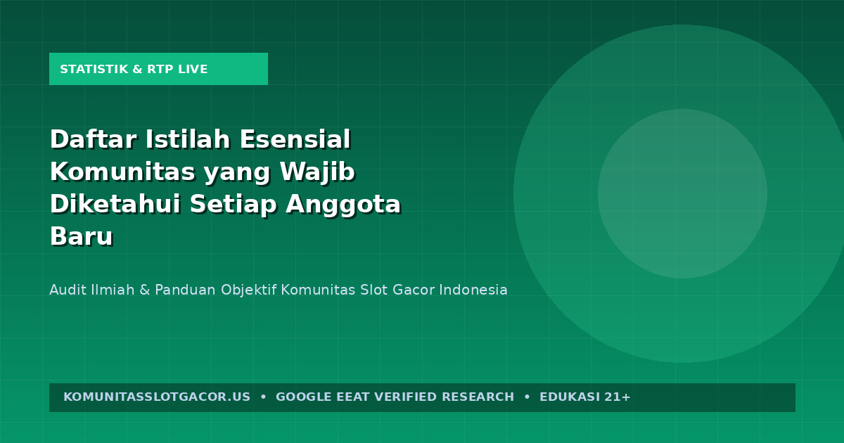 Gambar Komunitas Slot Gacor